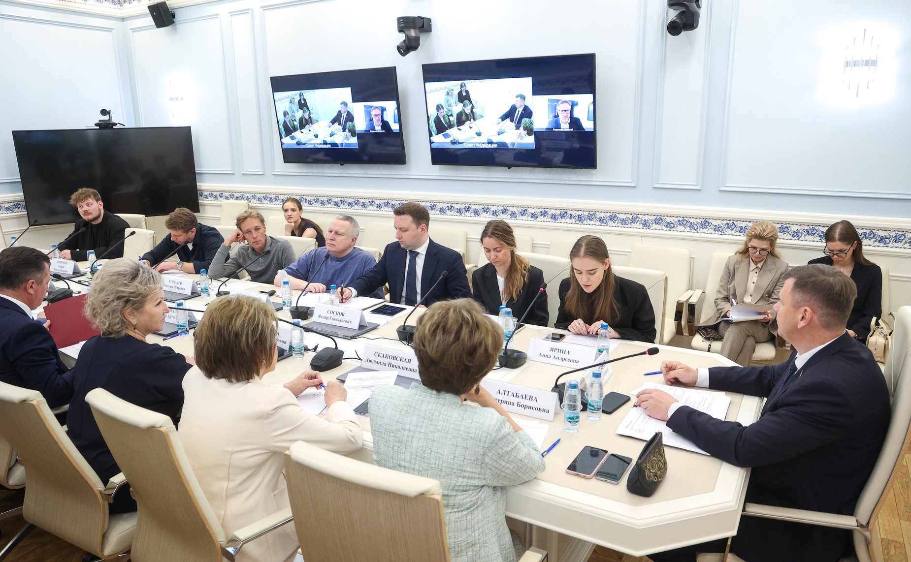 Совещание Комитета Совета Федерации по науке, образованию и культуре 
«О производстве художественных фильмов о специальной военной операции и героических подвигах военнослужащих Вооруженных Сил Российской Федерации»
