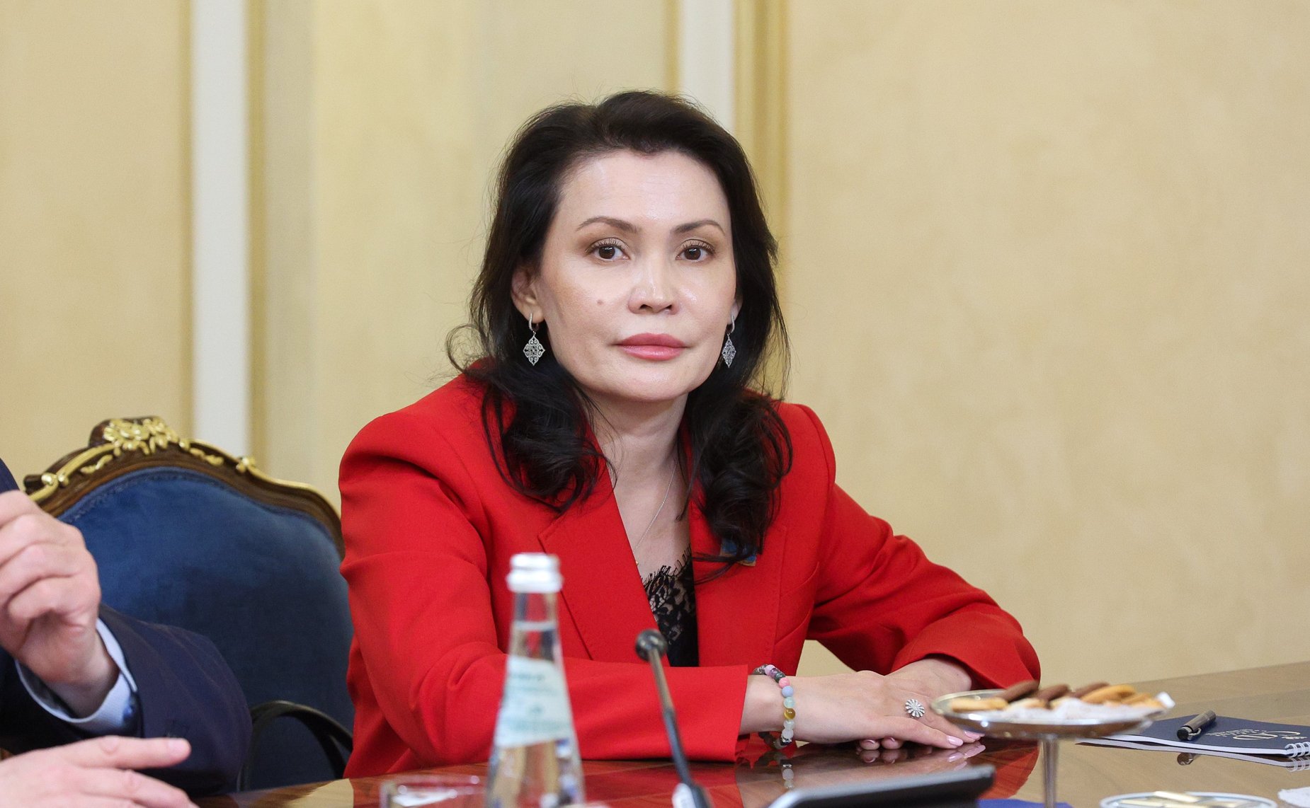 Встреча Председателя Совета Федерации Валентины Матвиенко с Председателем Сената Парламента Республики Казахстан Мауленом Ашимбаевым