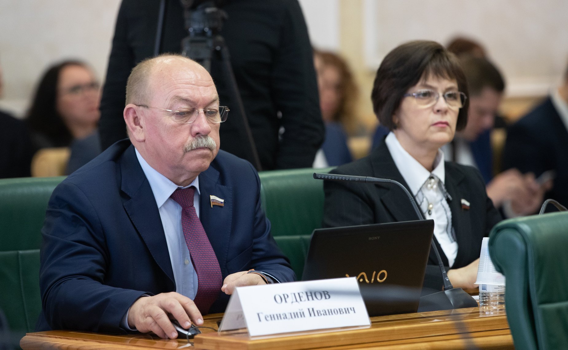 Геннадий Орденов и Елена Попова