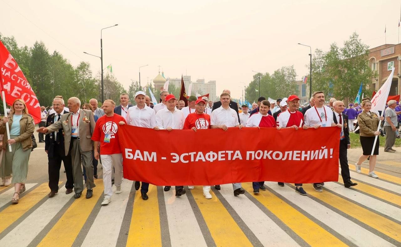 Николай Журавлев СФ принял участие в мероприятиях в Амурской области, посвященных 50-летию начала строительства Байкало-Амурской магистрали