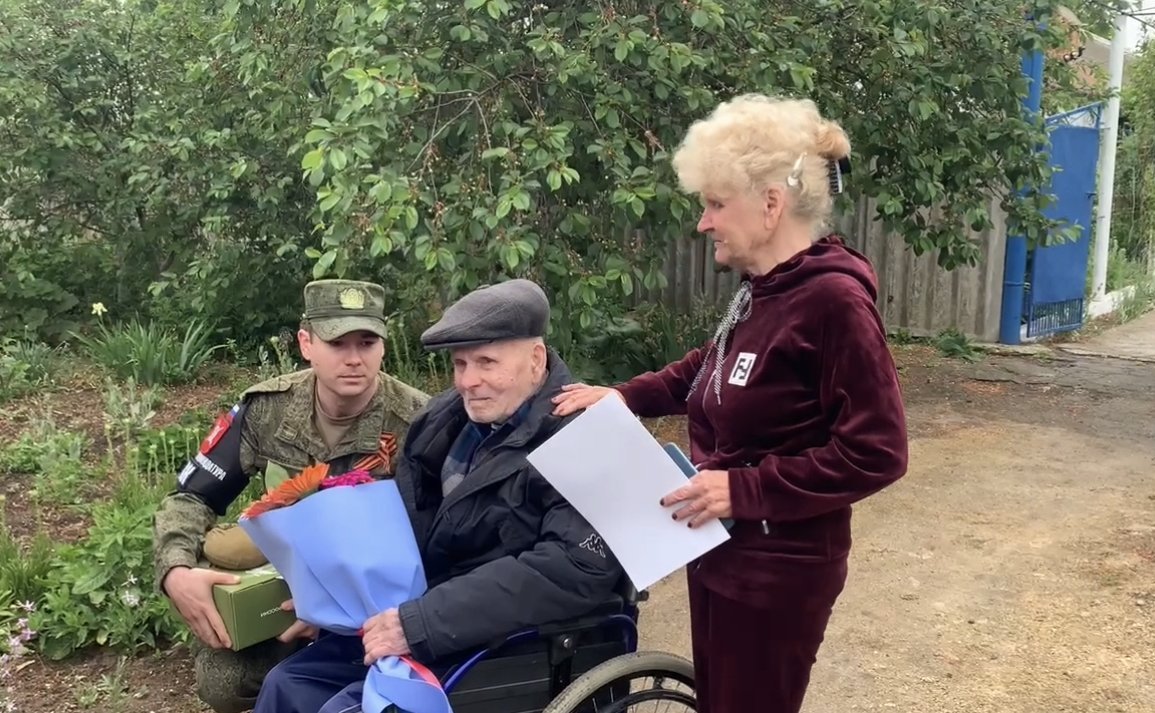 Игорь Кастюкевич поздравил с Днем Победы ветеранов, проживающих в Херсонской области