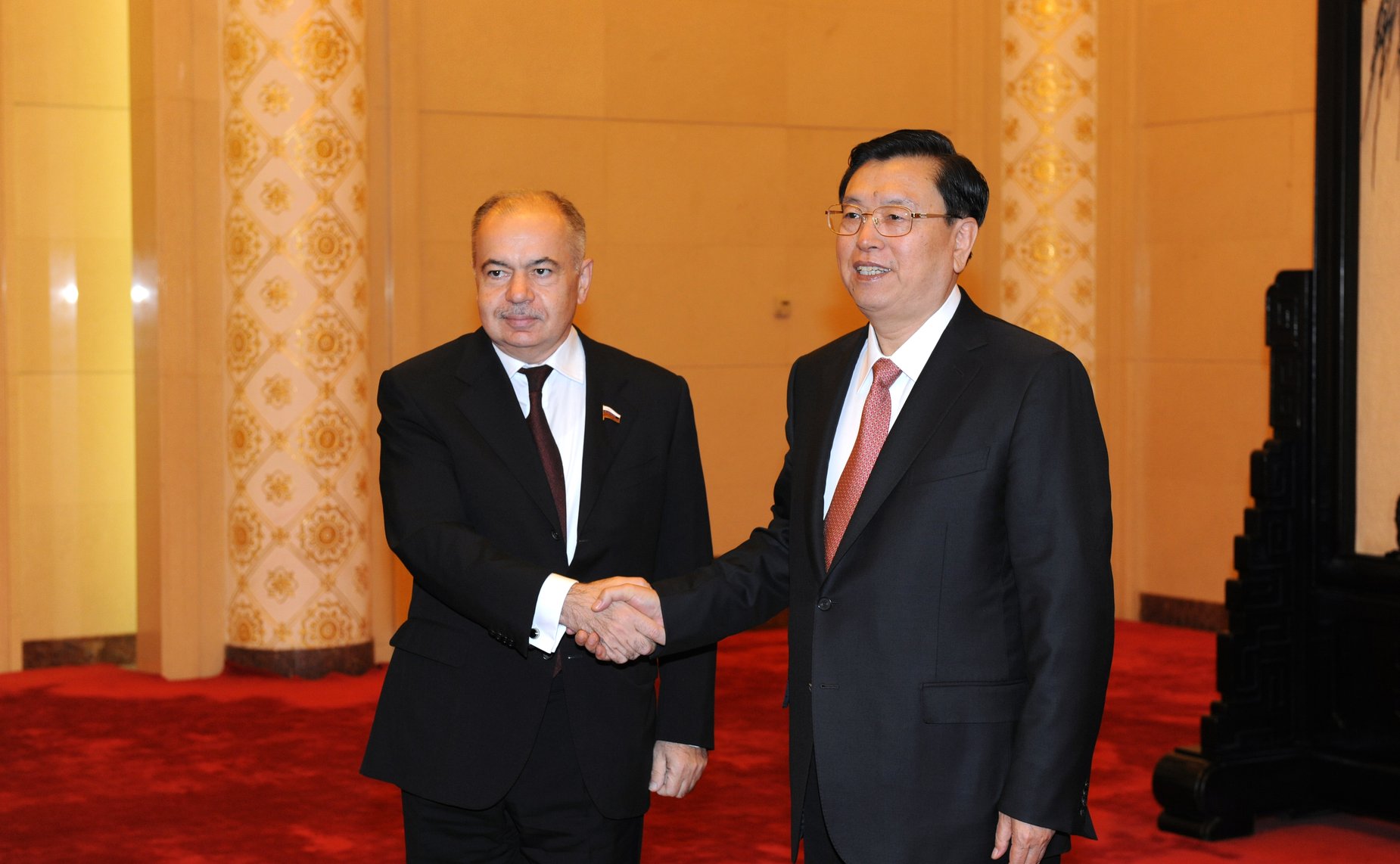 И. Умаханов Делегация Совета Федерации с визитом в КНР