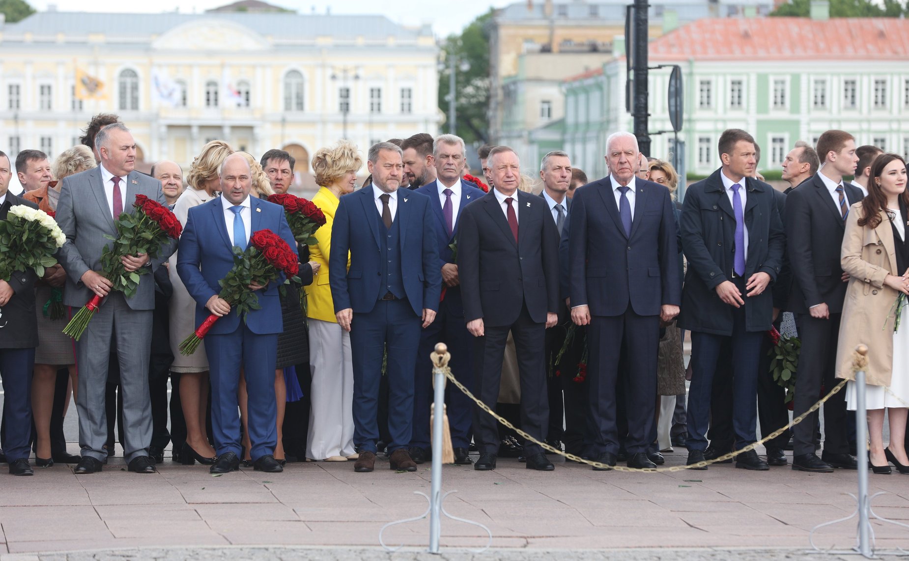 Валентина Матвиенко приняла участие в торжественных мероприятиях в честь 320-летия Санкт-Петербурга