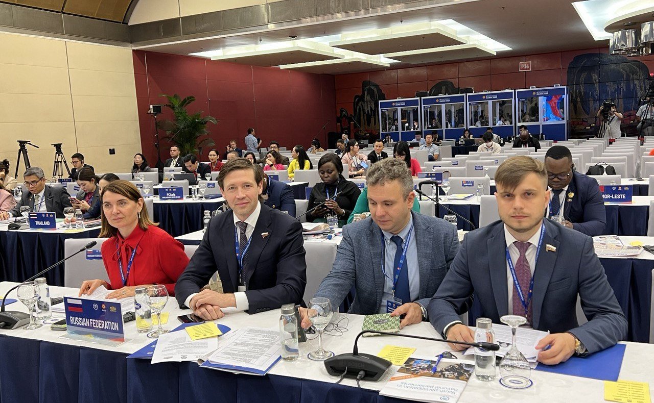 Сенаторы РФ приняли участие в Девятой Всемирной конференции молодых парламентариев Межпарламентского союза