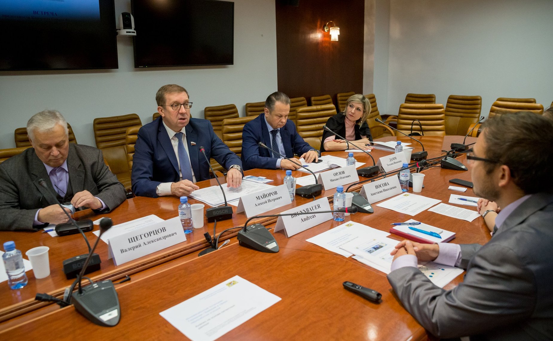 Встреча Алексея Майорова с представителями Представительства земли Бавария в России