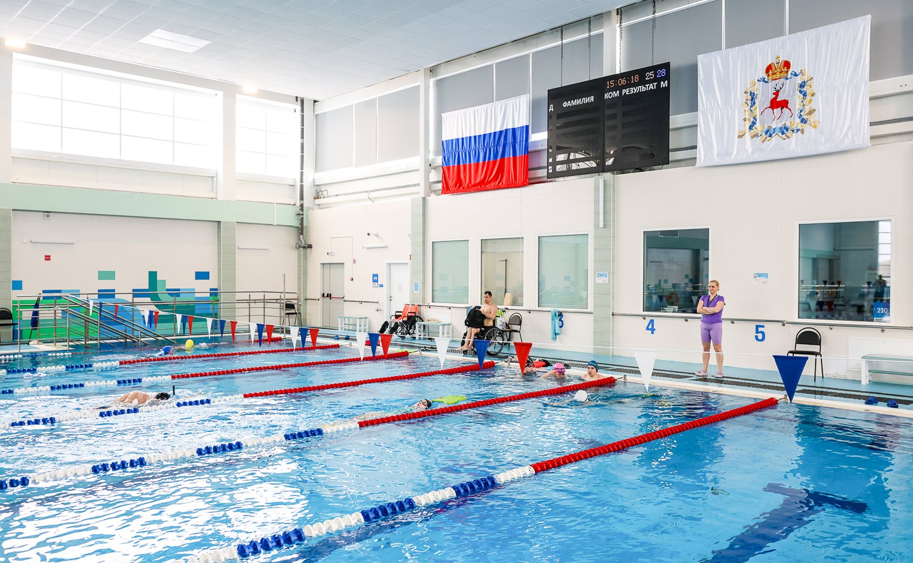 Сенаторы посетили государственное автономное образовательное учреждение дополнительного образования Нижегородской области «Спортивная школа „Региональный центр адаптивных видов спорта“»