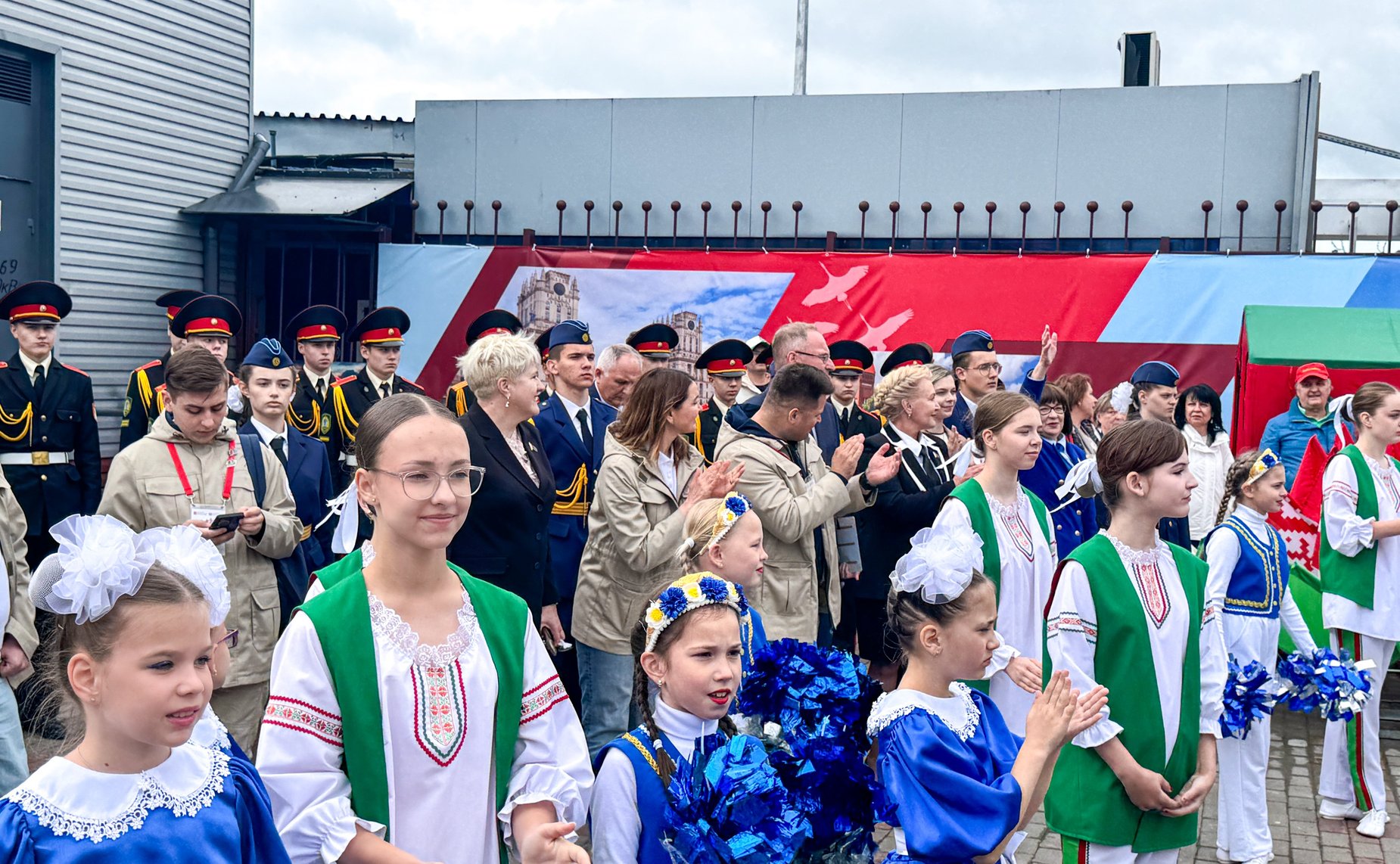 Юные пассажиры «Поезда Памяти» принимают участие в мероприятиях в Минске