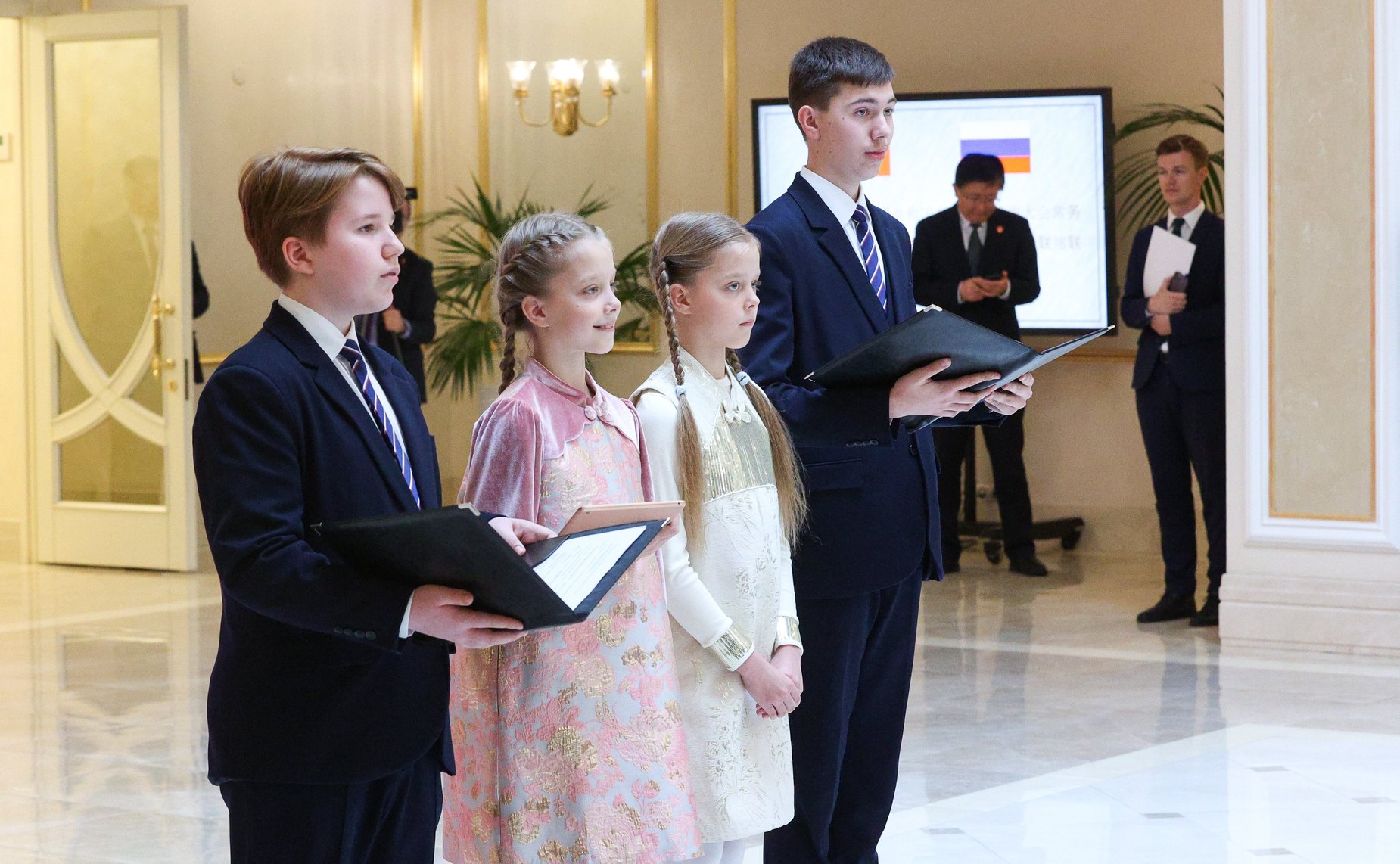 Встреча Председателя Совета Федерации Валентины Матвиенко с Председателем Постоянного комитета Всекитайского собрания народных представителей (ВСНП) Китайской Народной Республики Чжао Лэцзи