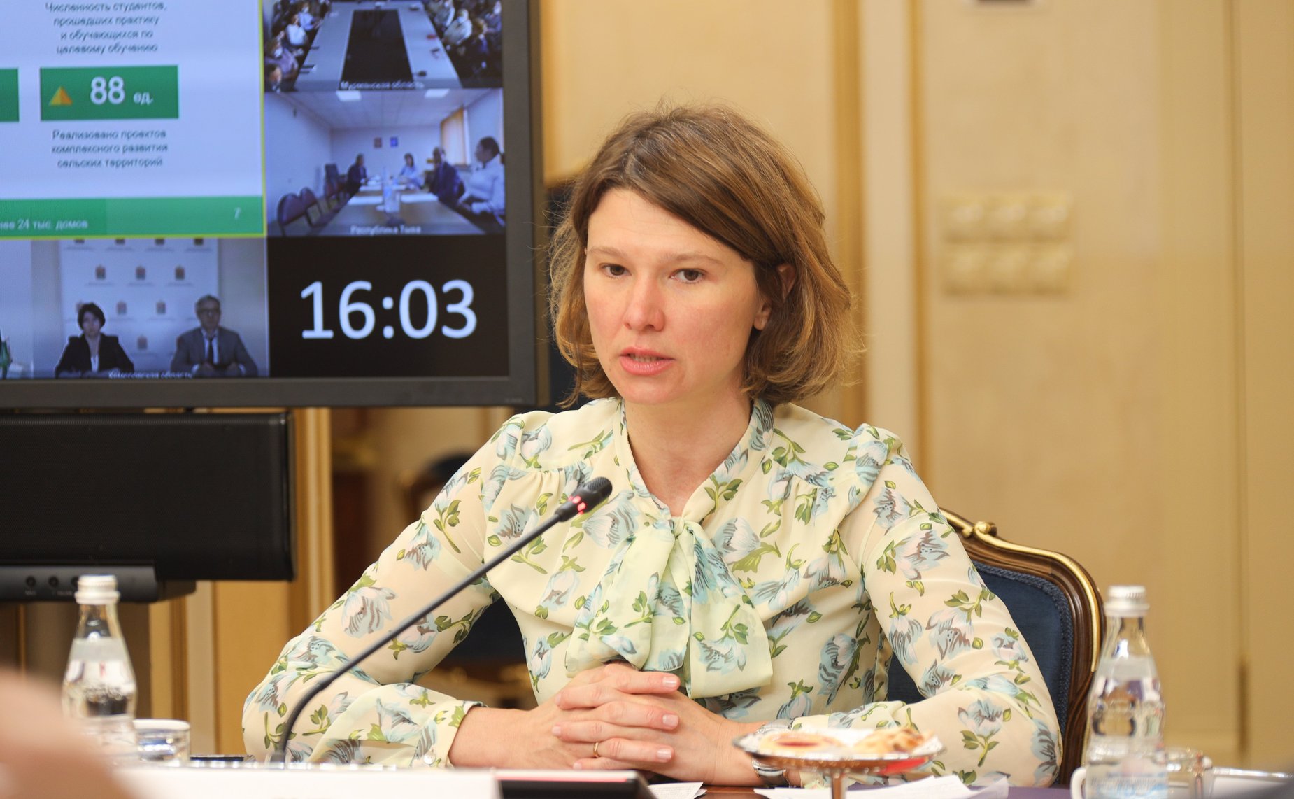 Встреча Председателя Совета Федерации Валентины Матвиенко с тружениками социальной сферы села