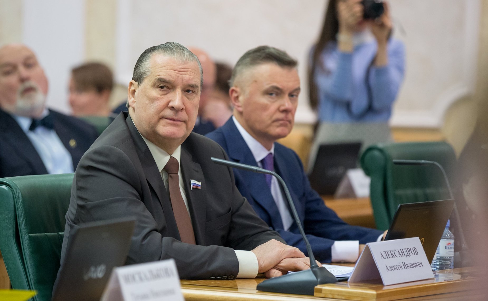 Совместное заседание Комитета СФ по конституционному законодательству и государственному строительству и Комитета СФ по обороне и безопасности