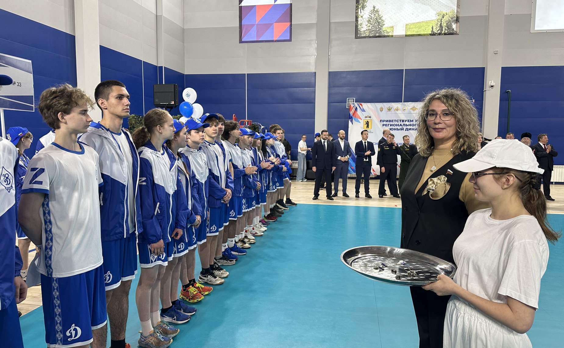 В волейбольном центре Ярославля состоялся весенний спортивный фестиваль «Юный динамовец»