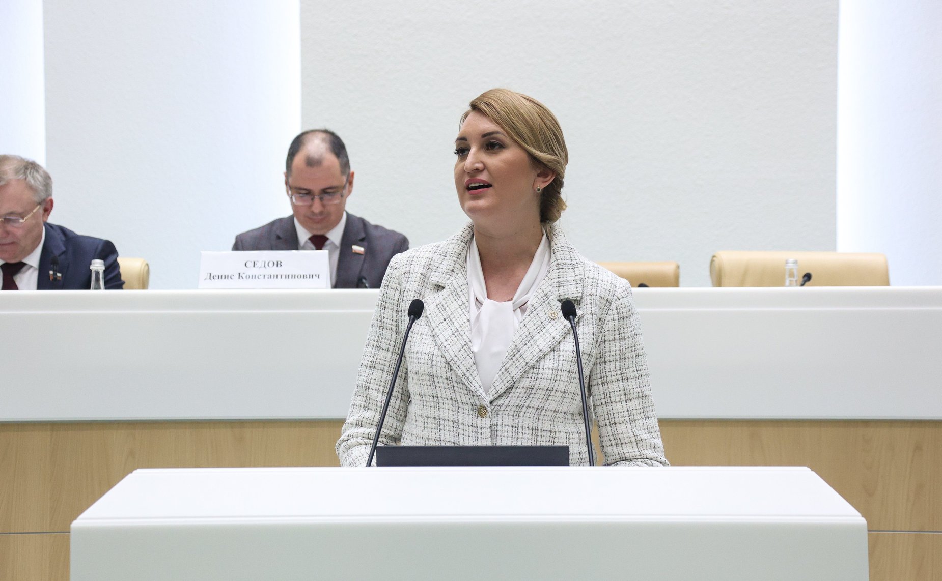 Заседание Палаты молодых законодателей при Совете Федерации