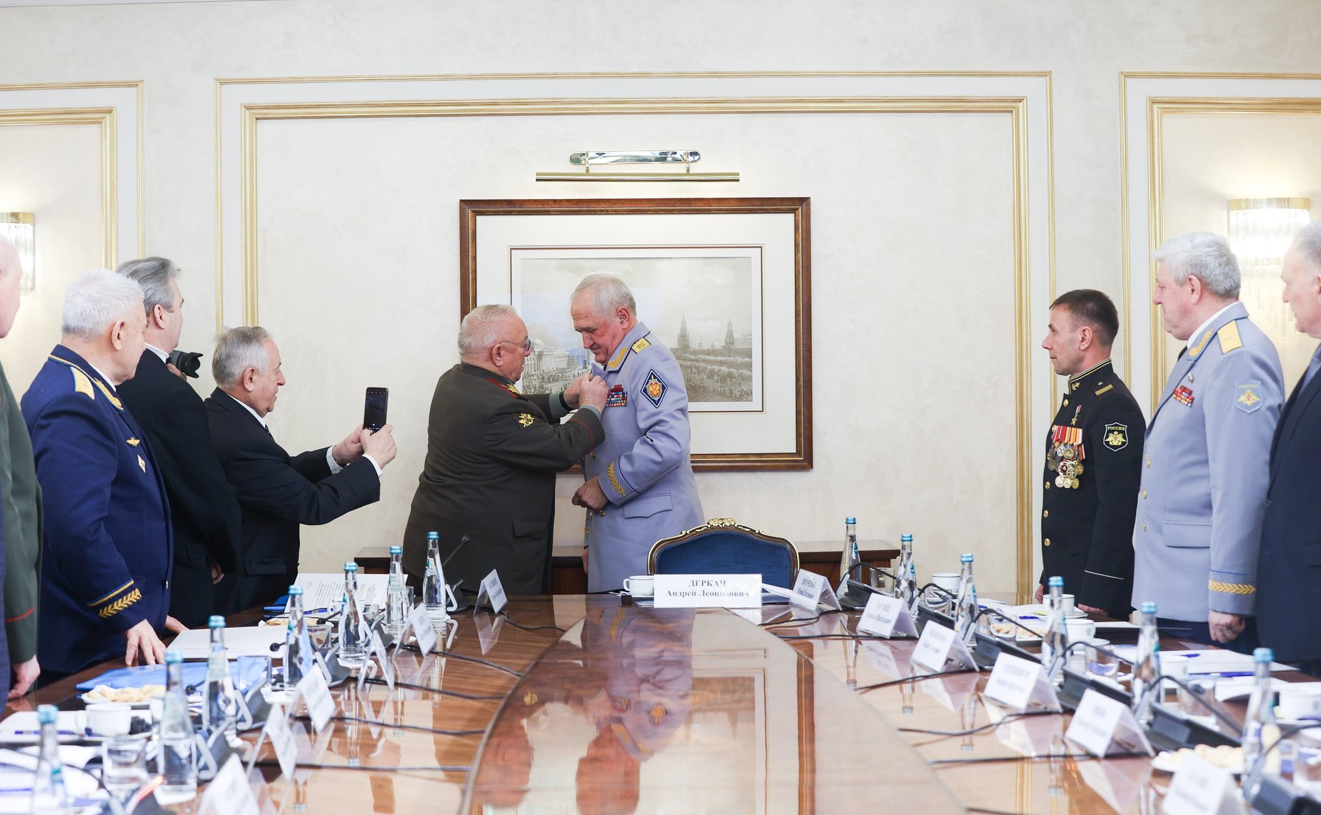 Совещание Комитета Совета Федерации по обороне и безопасности, посвященное Дню защитника Отечества совместно с Клубом военачальников Российской Федерации