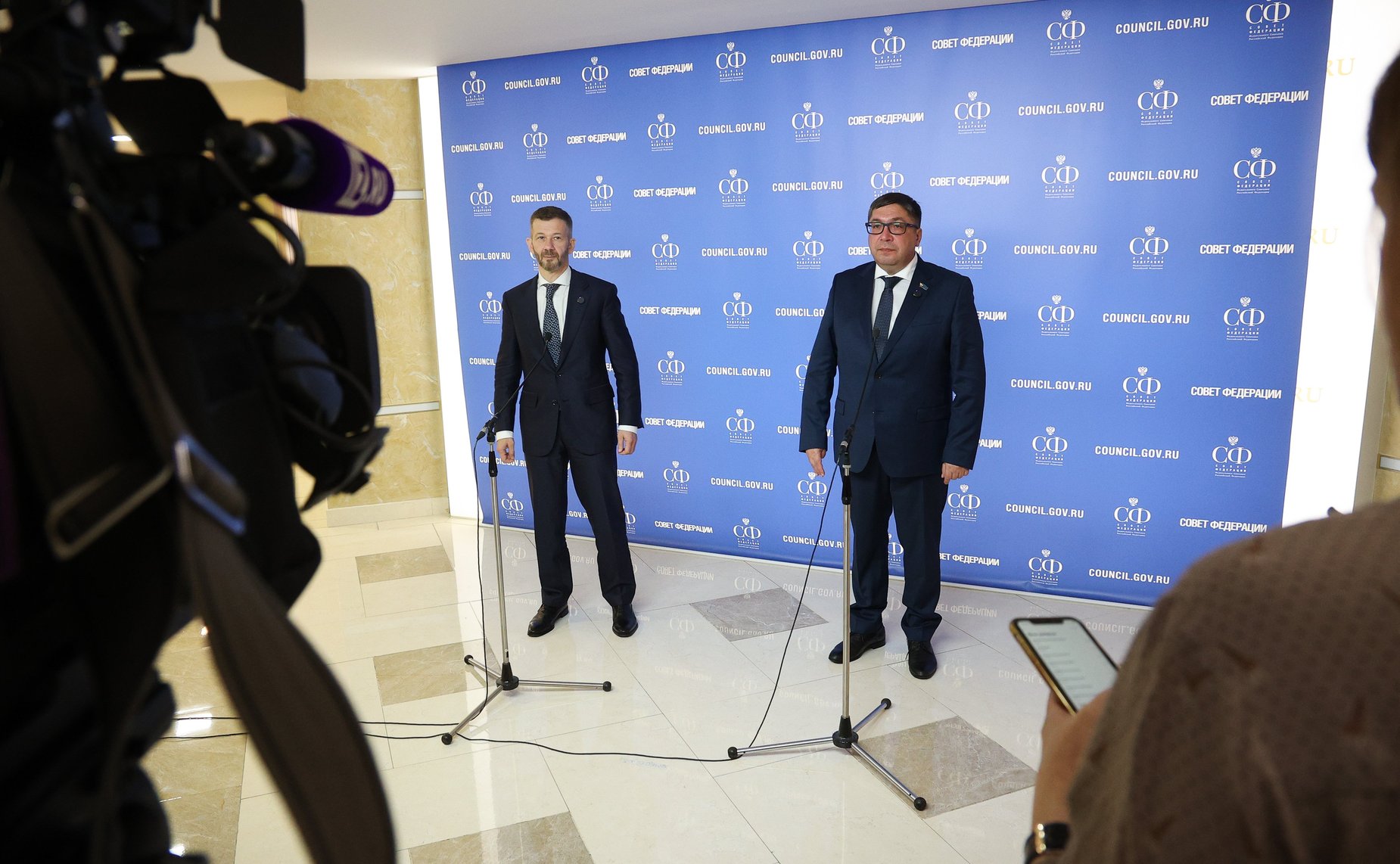 Пресс-подход руководителей Чукотского автономного округа