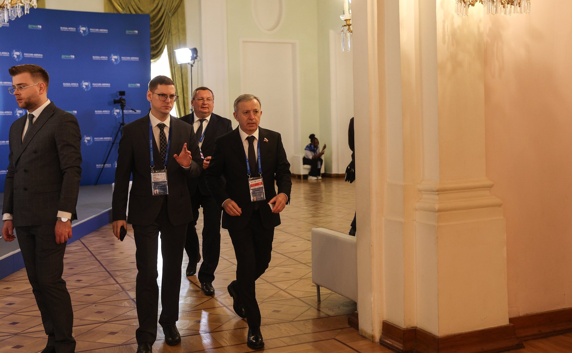 Пленарное заседание второй Международной парламентской конференции «Россия – Африка»