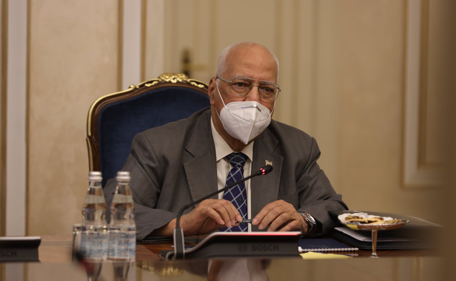 Встреча Валентины Матвиенко с заместителем Председателя Совета министров Республики Куба Рикардо Кабрисасом Руисом