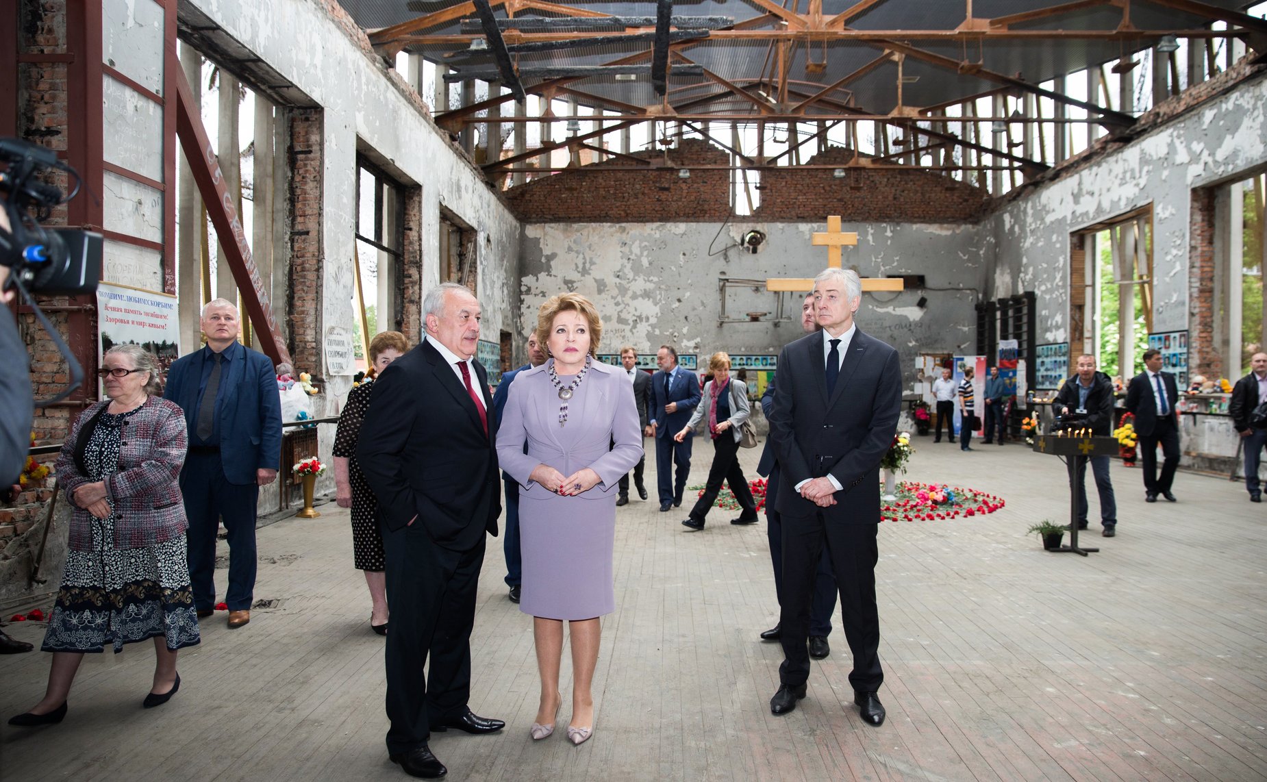 Визит В. Матвиенко в Северную Осетию