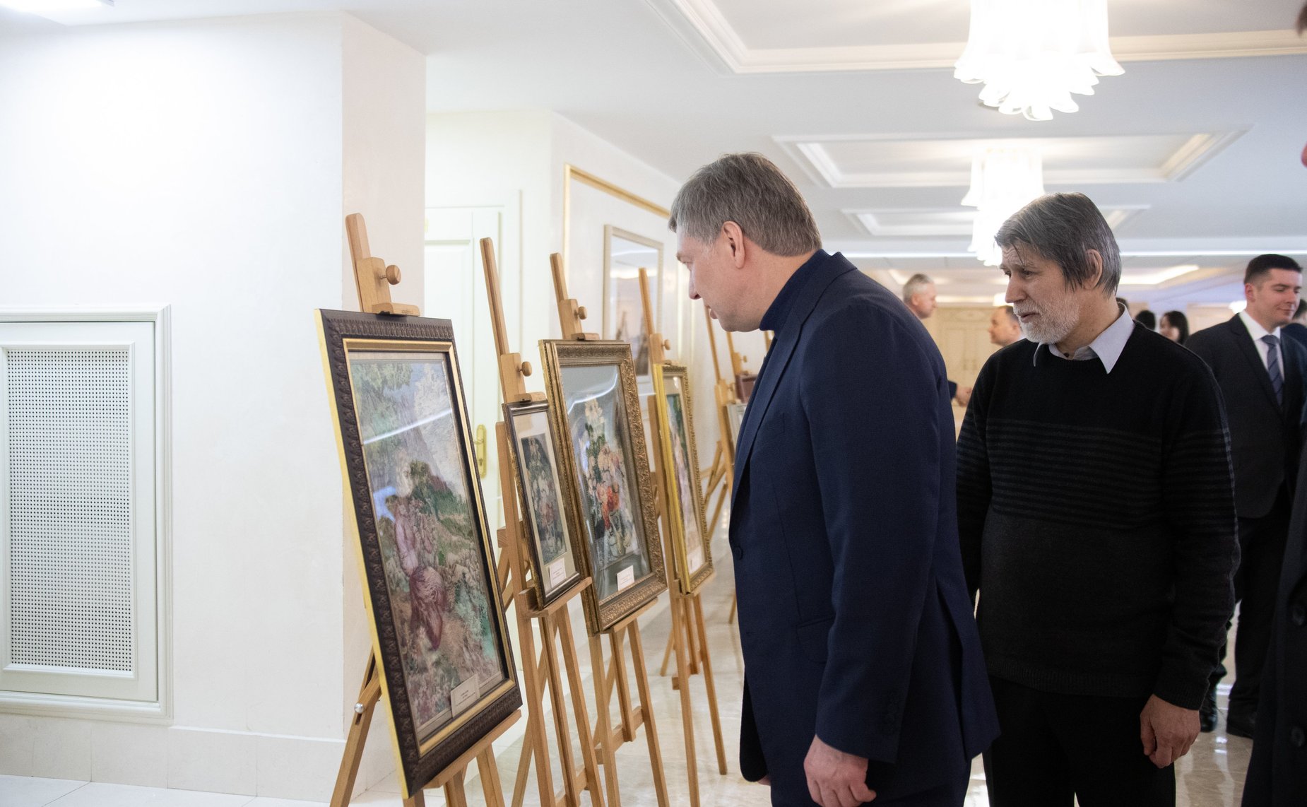 Открытие в Совете Федерации выставки «Шедевры мирового изобразительного искусства в вышивках А. Фединой»