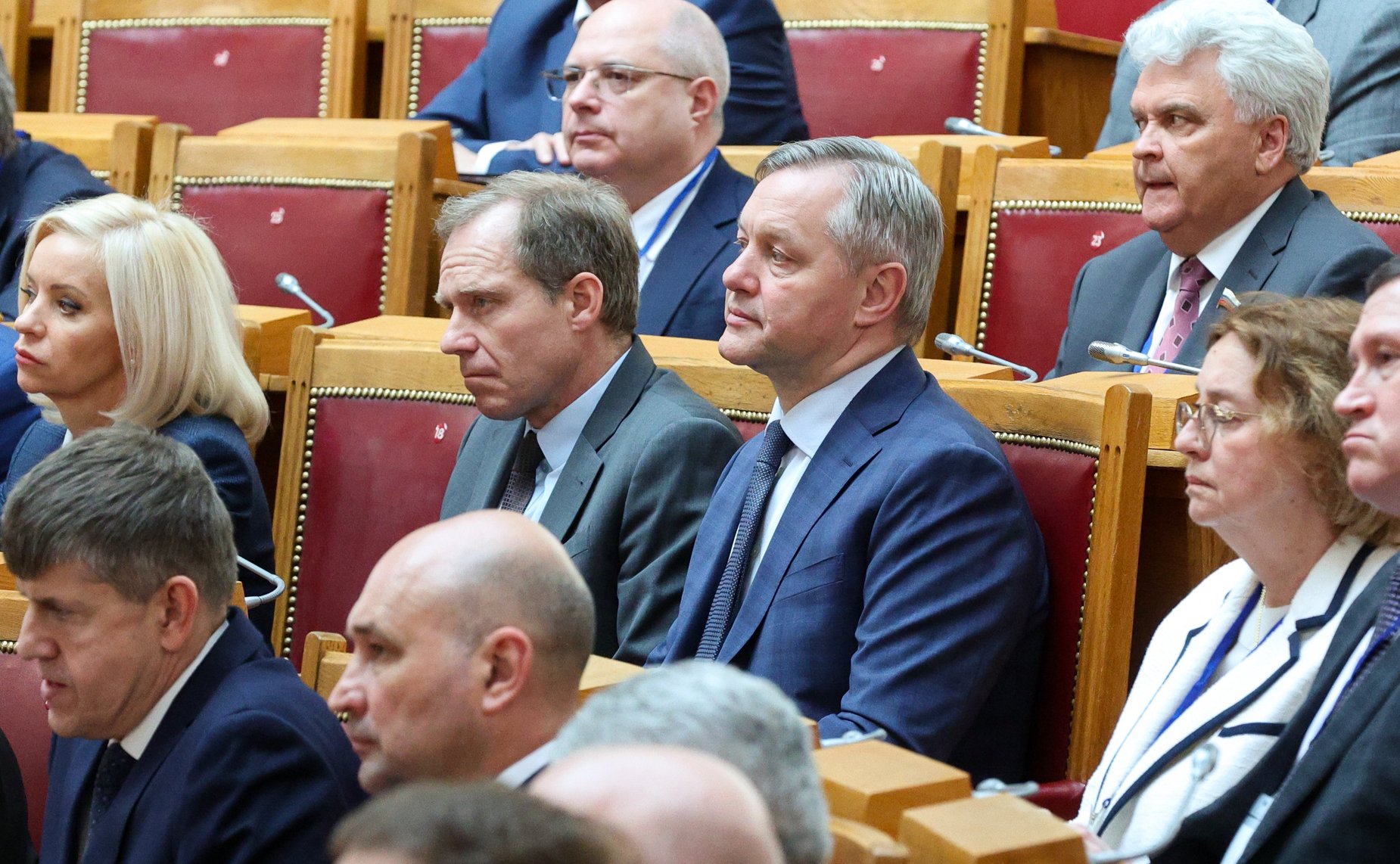 Президент Российской Федерации Владимир Путин встретился с членами Совета законодателей РФ при Федеральном Собрании