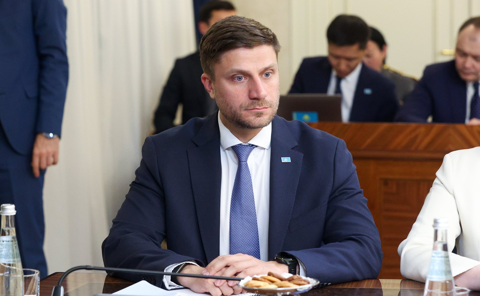Встреча Председателя Совета Федерации Валентины Матвиенко с Председателем Сената Парламента Республики Казахстан Мауленом Ашимбаевым