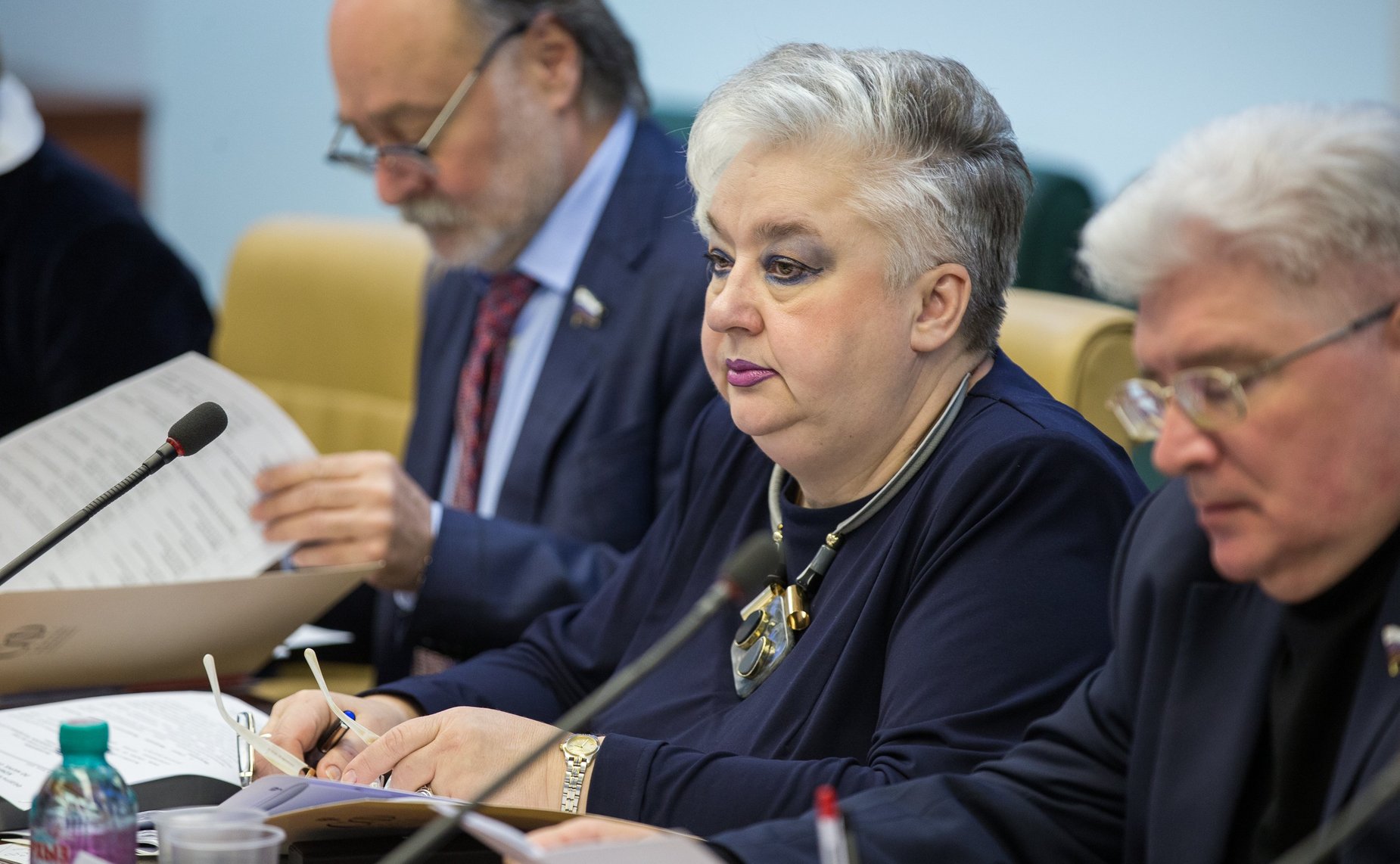 И. Тихонова «Круглый стол» на тему «О законодательном обеспечении сохранения, поддержки и развития русского языка»