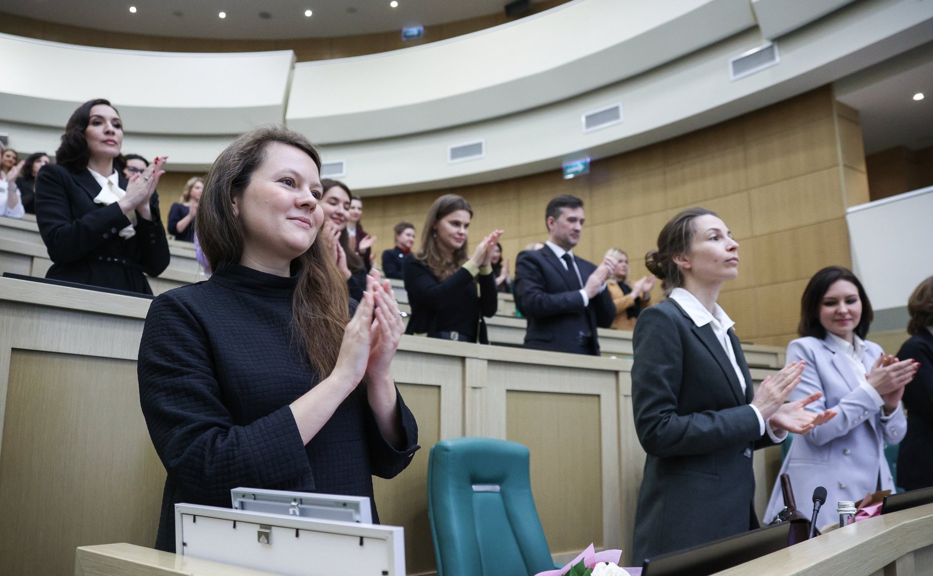 Встреча Председателя Совета Федерации Валентины Матвиенко с женщинами-предпринимателями «Голос женского бизнеса»