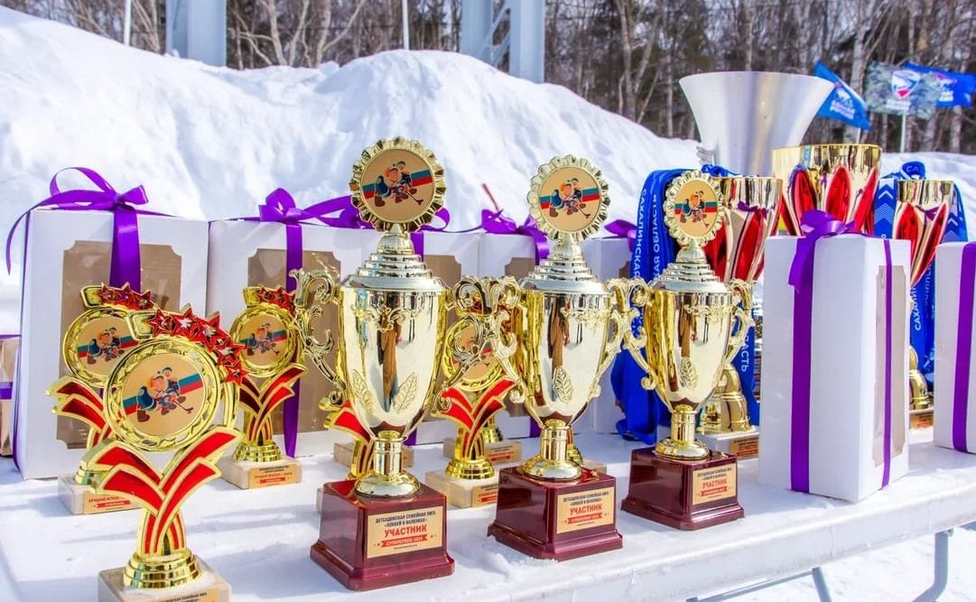 Андрей Хапочкин наградил победителей Суперкубка семейной лиги по хоккею