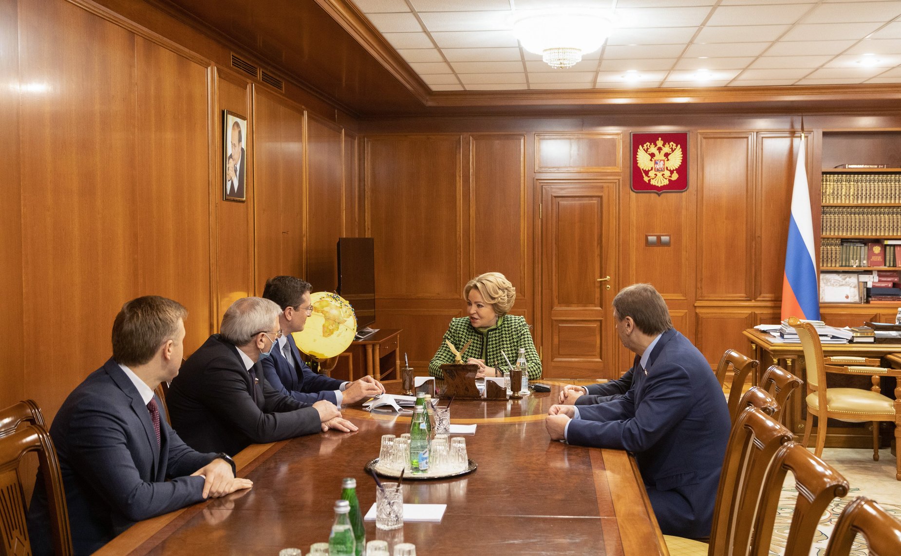 Валентина Матвиенко провела встречу с губернатором Нижегородской области Глебом Никитиным