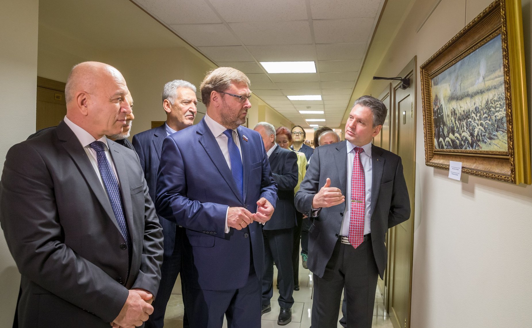 Открытие выставки репродукций картин русских художников, посвященной 140-летию окончания Русско-турецкой освободительной войны 1877–1878 годов