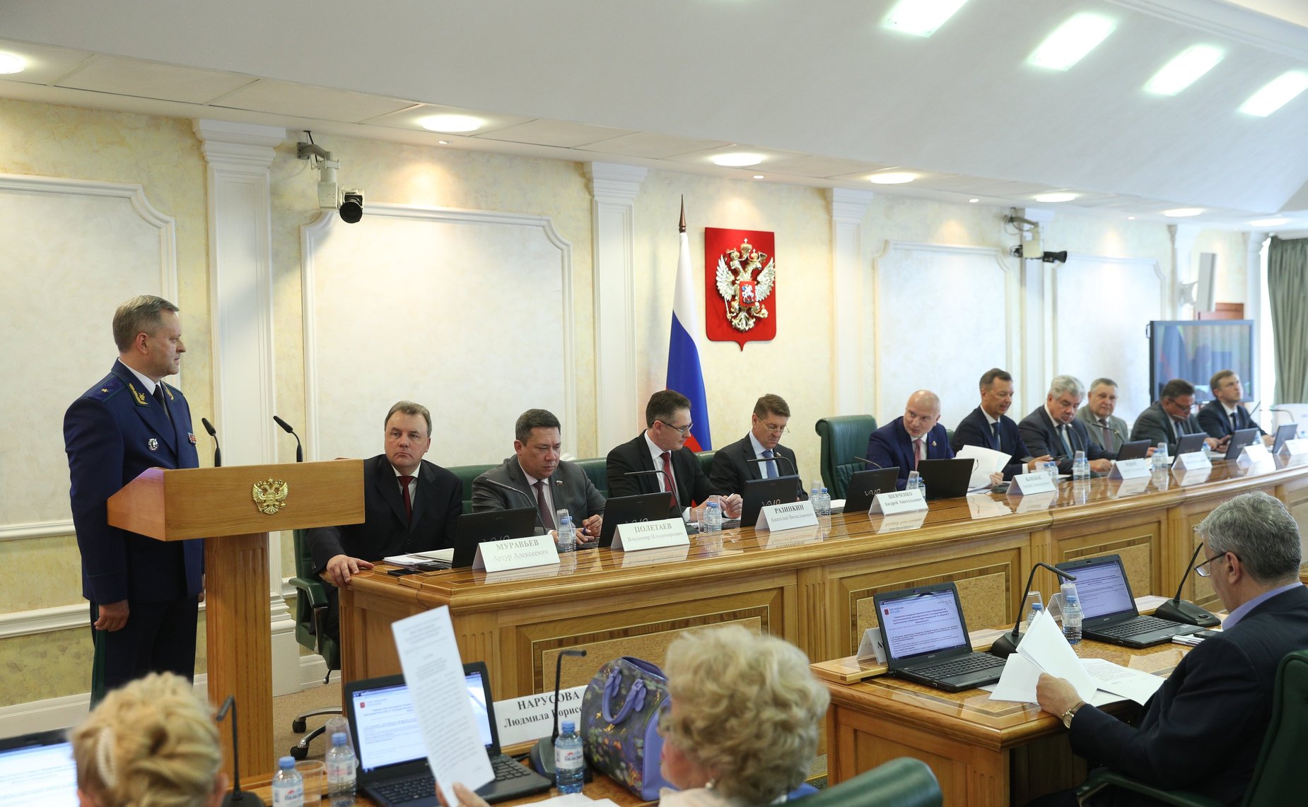 Совместное заседание Комитета СФ по конституционному законодательству и государственному строительству с Комитетом СФ по обороне и безопасности, Комитетом СФ по федеративному устройству, региональной политике, местному самоуправлению и делам Севера