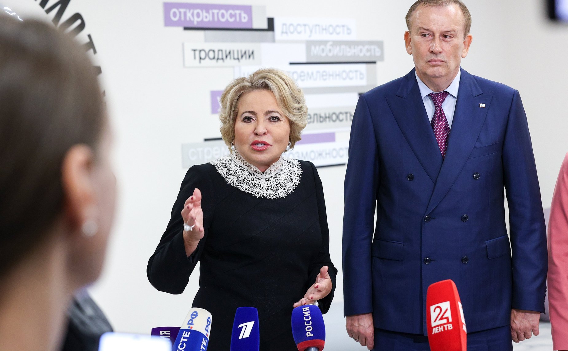 Валентина Матвиенко приняла участие в торжественном открытии Гатчинского центра образования «Высший пилотаж»