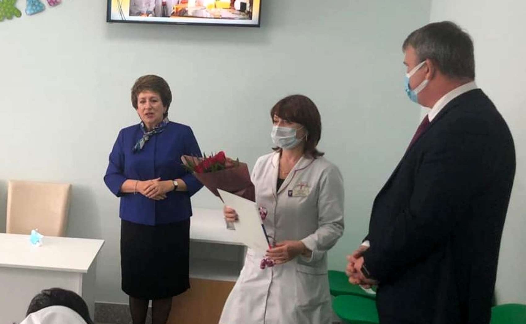 Екатерина Алтабаева посетила поликлинику №3 Государственного бюджетного учреждения здравоохранения Севастополя «Городская больница №1 им. Н.И. Пирогова»