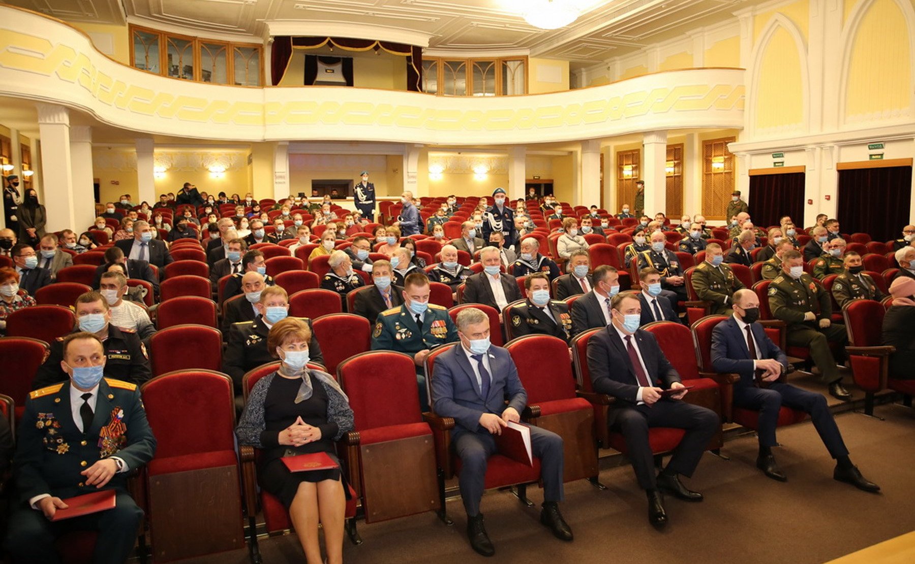 Татьяна Гигель приняла участие в торжественном мероприятии, посвященном празднованию Дня защитника Отечества