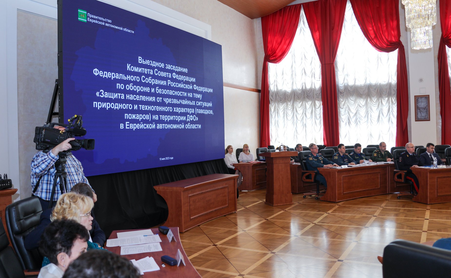 Рабочая поездка Владимира Джабарова в регион