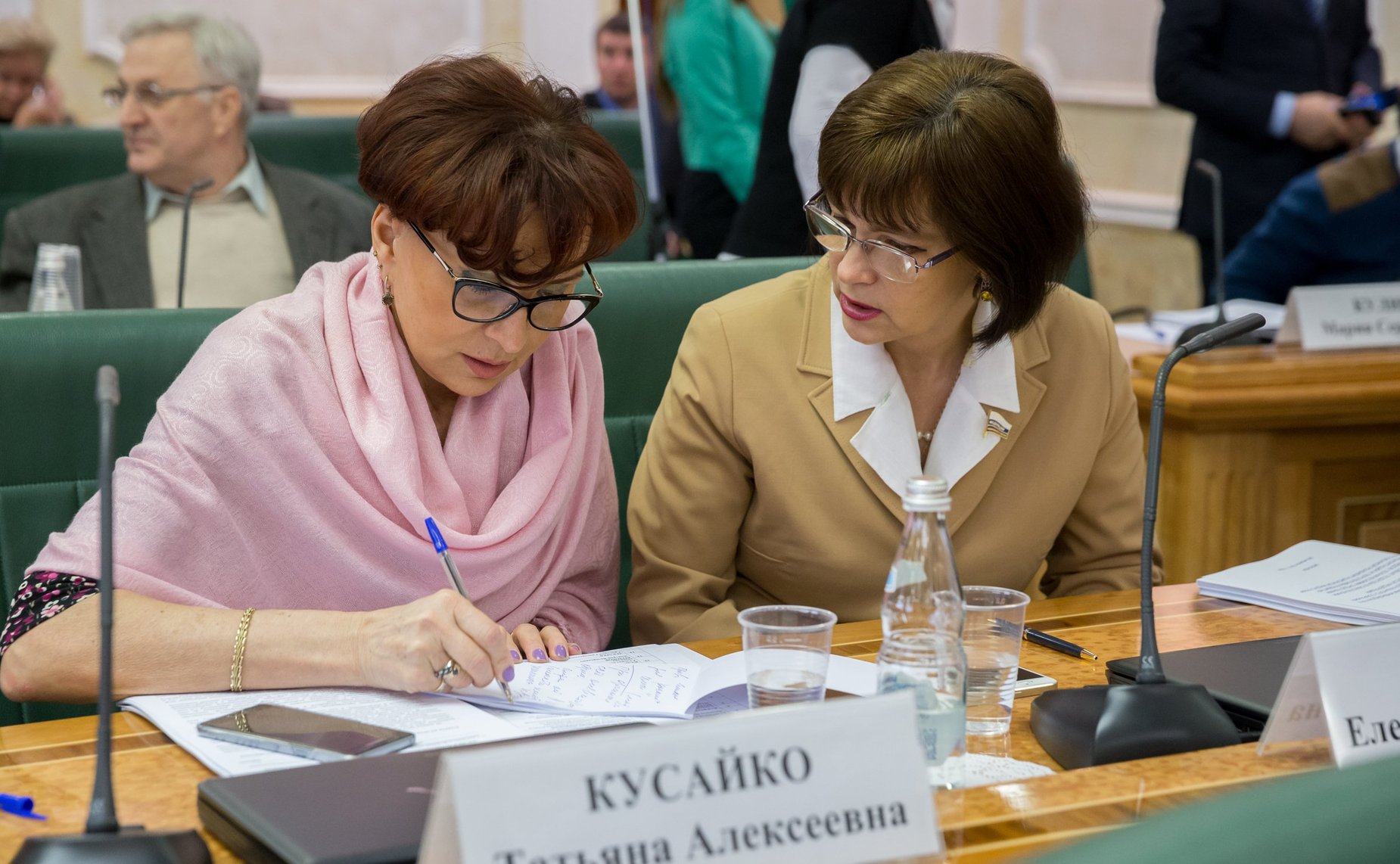 Т. Кусайко и Е. Попова