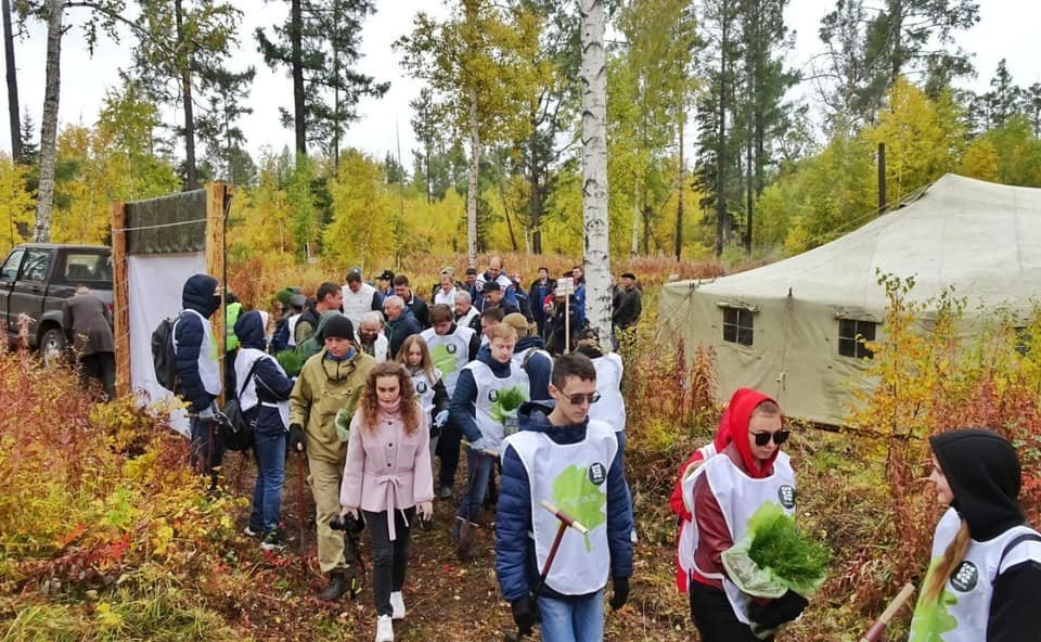 Андрей Чернышев принял участие во Всероссийской акции «Сохраним лес»