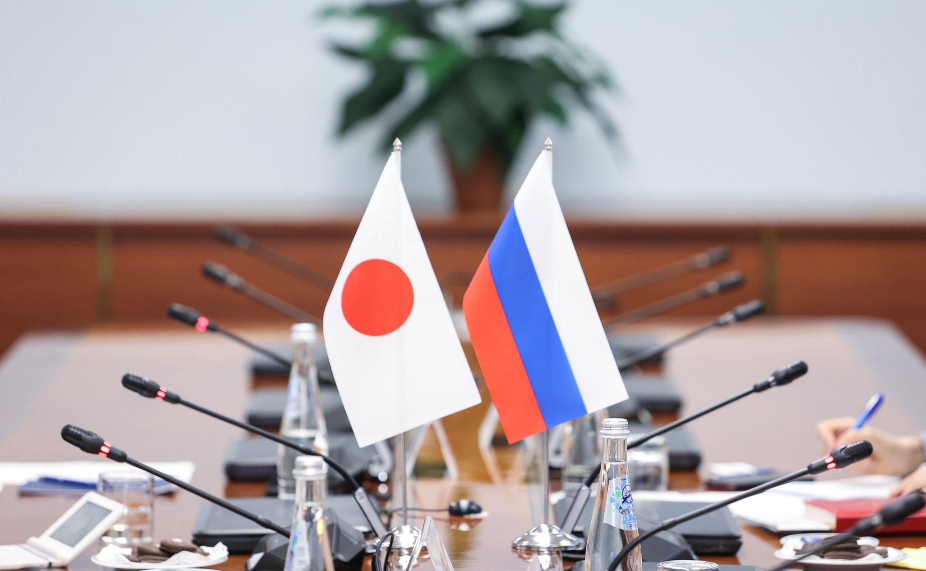 Встреча председателя Комитета СФ по международным делам Григория Карасина с депутатом Палаты советников Парламента Японии Мунэо Судзуки