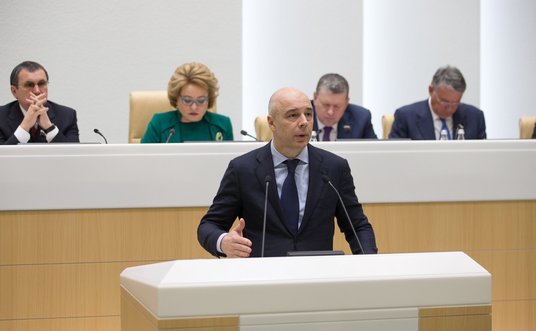 Министр финансов РФ А. Силуанов