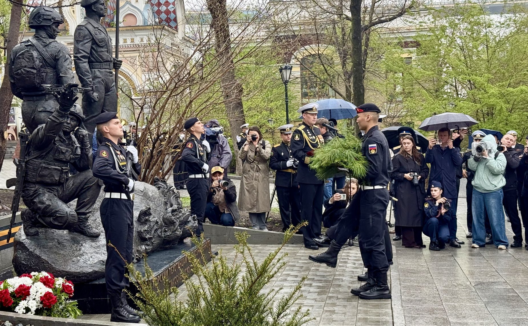 Памятные и торжественные мероприятия, посвящённые празднованию 81-й годовщины Победы в Великой Отечественной войне, прошли во Владивостоке и Артёме