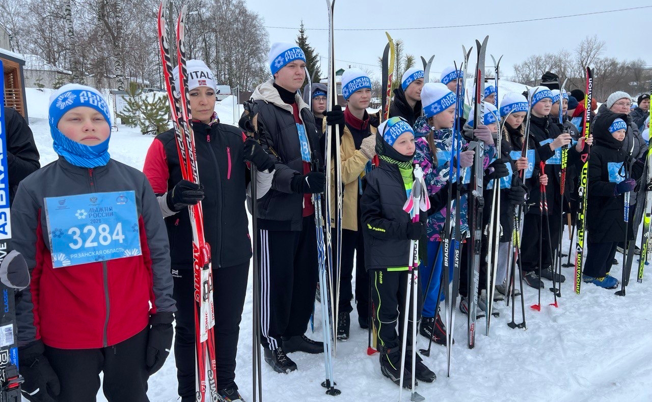 Игорь Мурог принял участие во Всероссийской массовой лыжной гонке «Лыжня России» в Ряжском округе