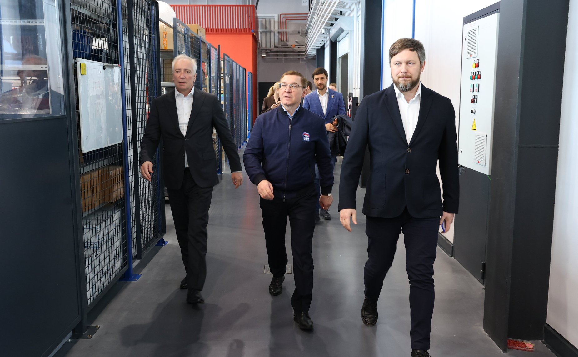 Первый заместитель Председателя Совета Федерации Владимир Якушев осмотрел Особую экономическую зону (ОЭЗ) «Томск»