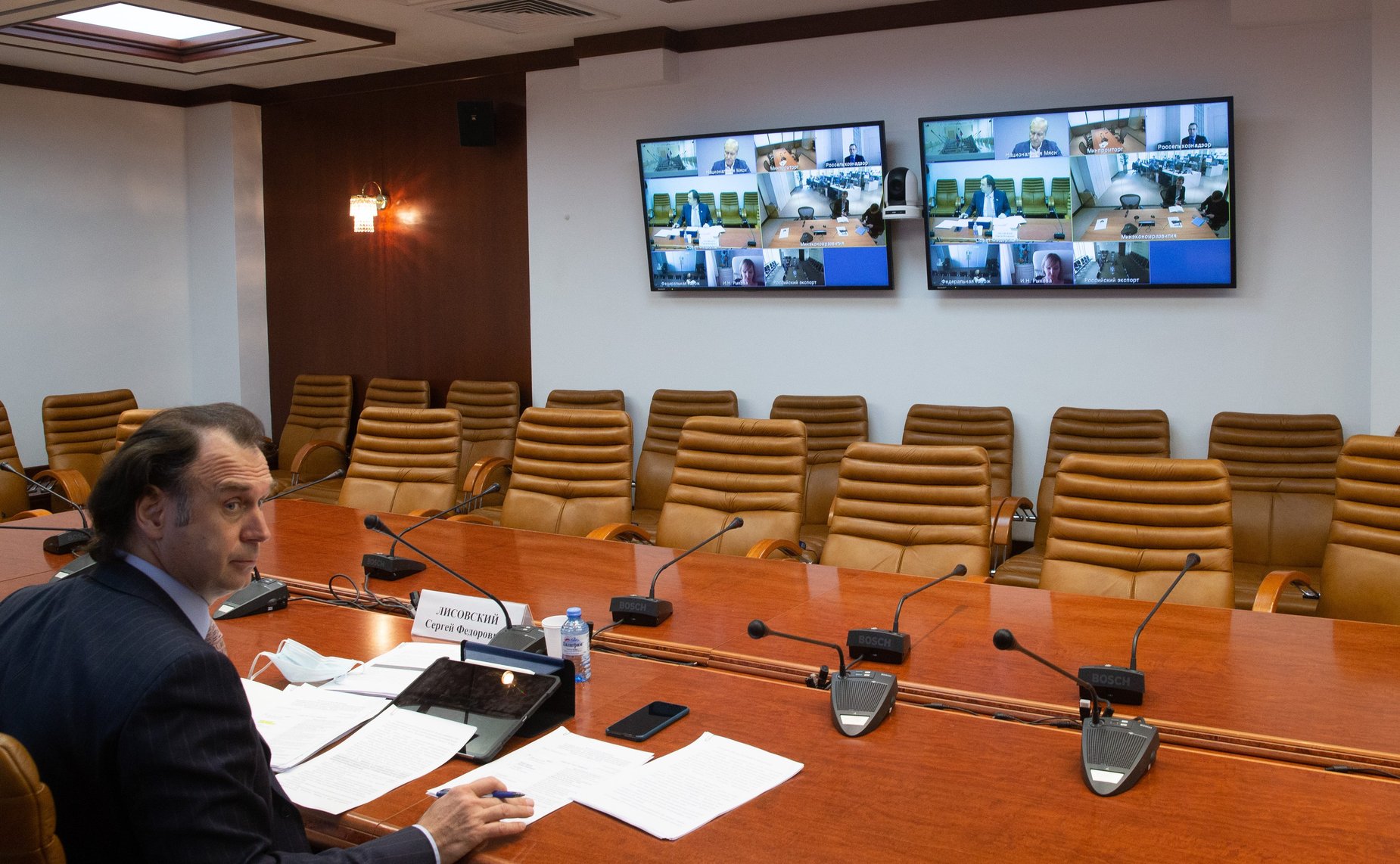 Совещание Комитета СФ по аграрно-продовольственной политике и природопользованию в режиме видеоконференции