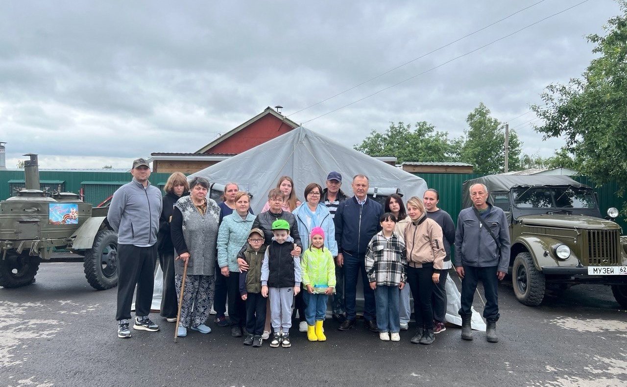 Игорь Мурог в рамках региональной недели провел в Ряжском округе мероприятия, посвященные Дню памяти и скорби