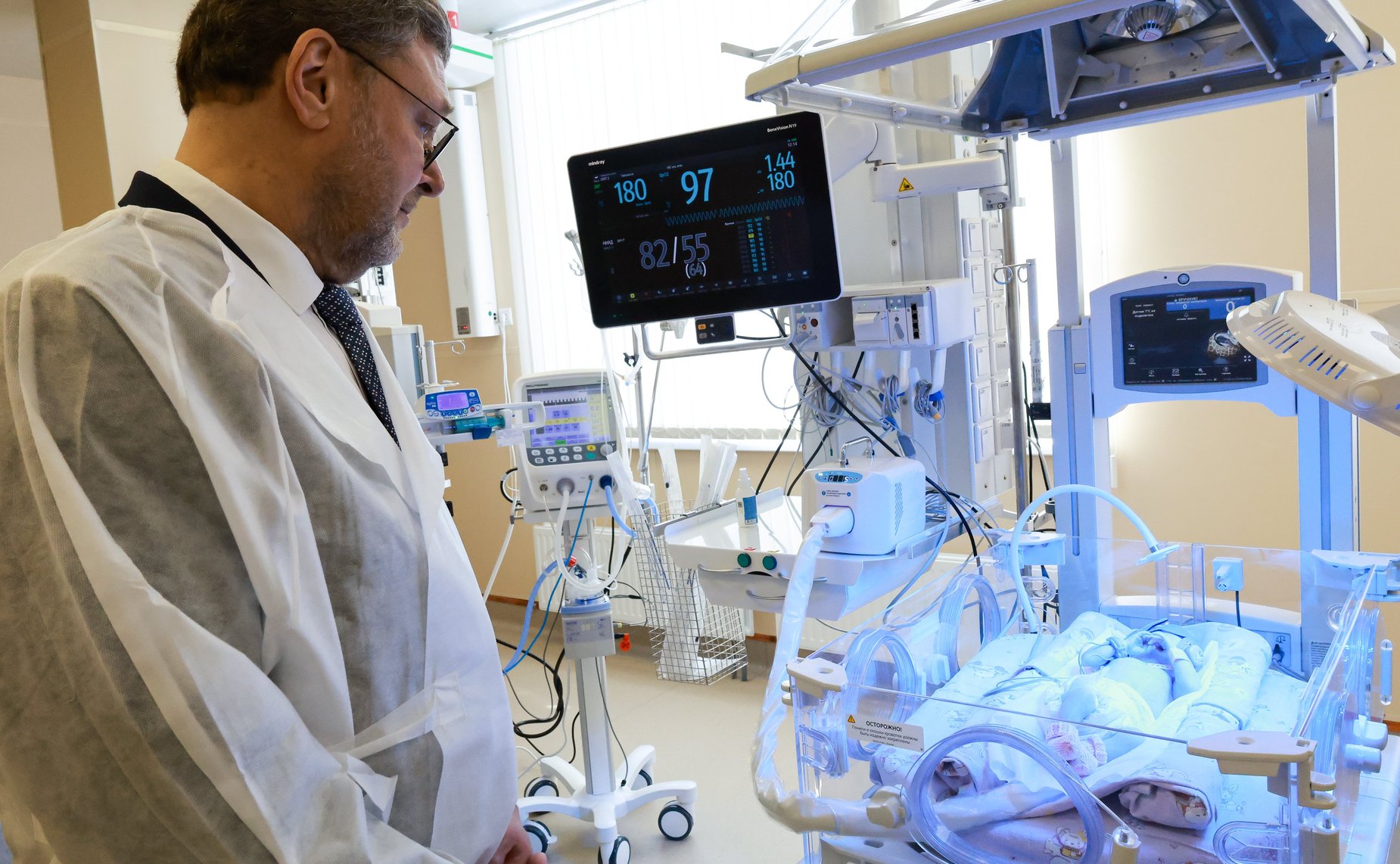 Сенаторы посетили перинатальный центр в городе Йошкар-Ола