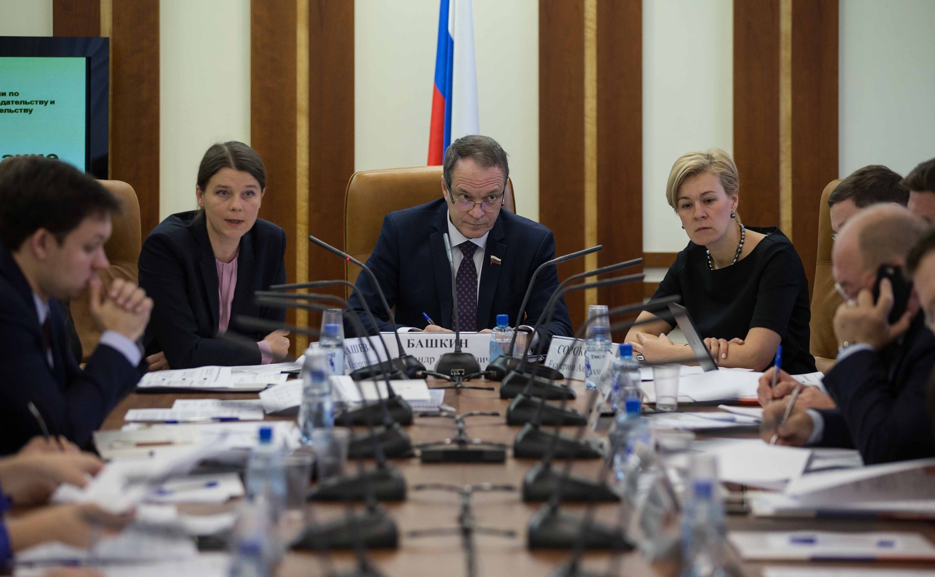 Александр Башкин провел «круглый стол» на тему «Совершенствование механизмов государственно-частного партнерства»
