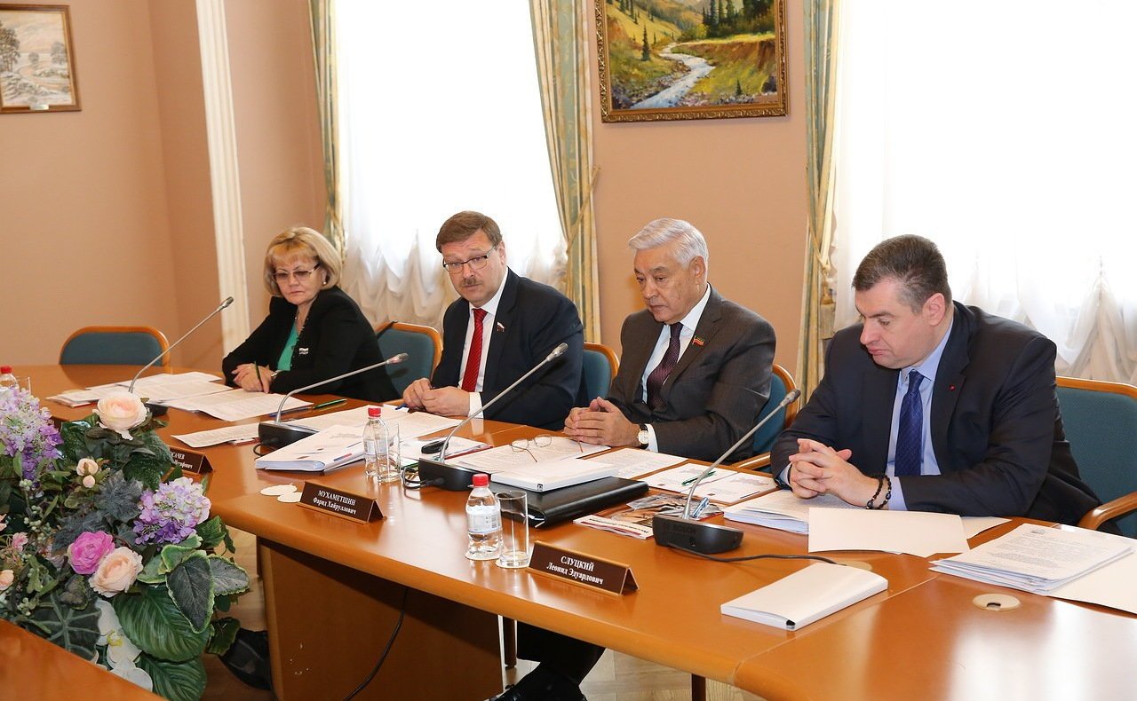 Заседание комиссий Совета законодателей при Федеральном Собрании России