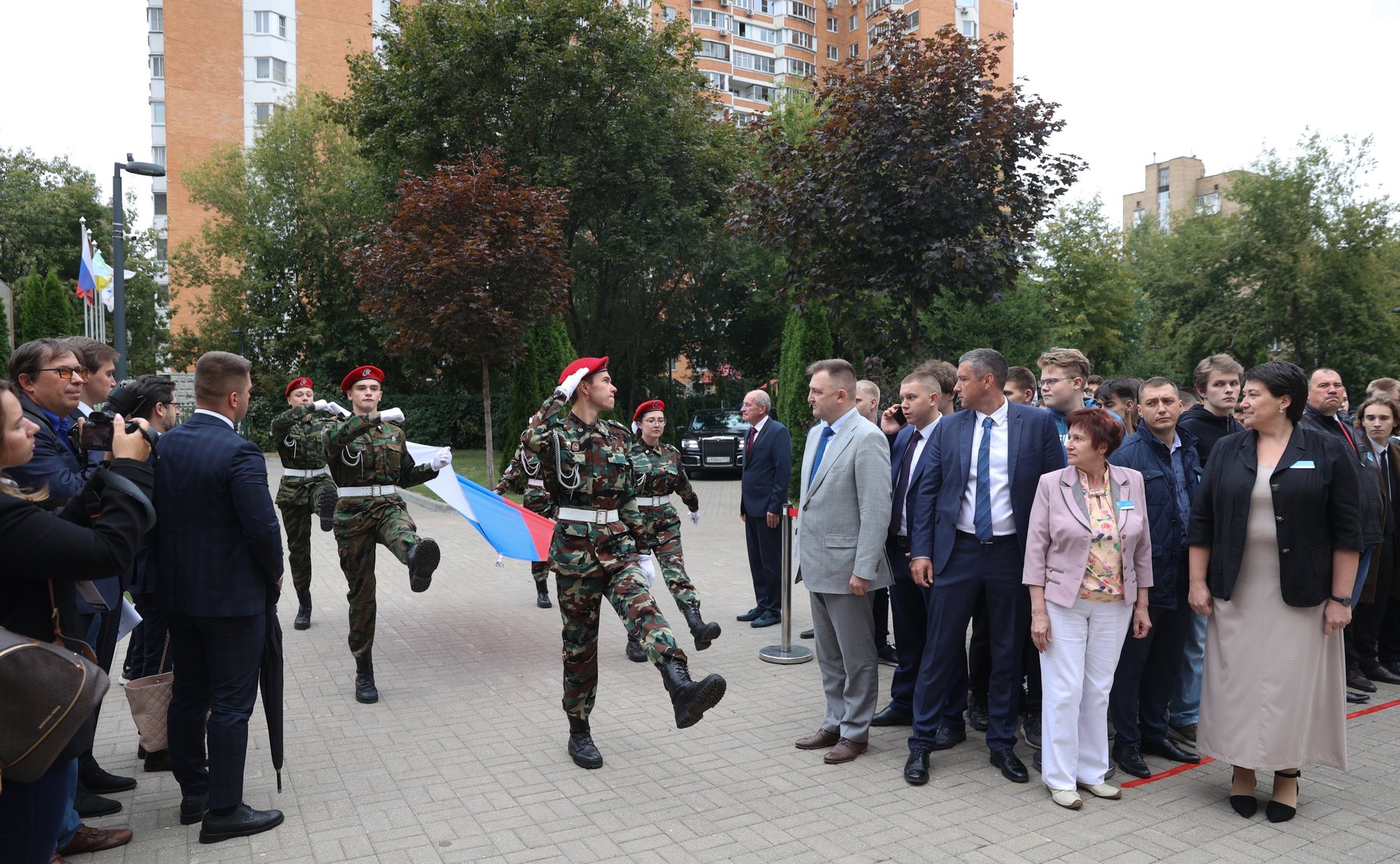 Валентина Матвиенко в День знаний посетила московский Колледж связи № 54 имени П.М. Вострухина