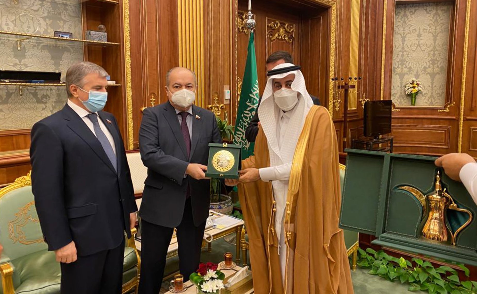 Рабочий визит сенаторов РФ в Королевство Саудовская Аравия