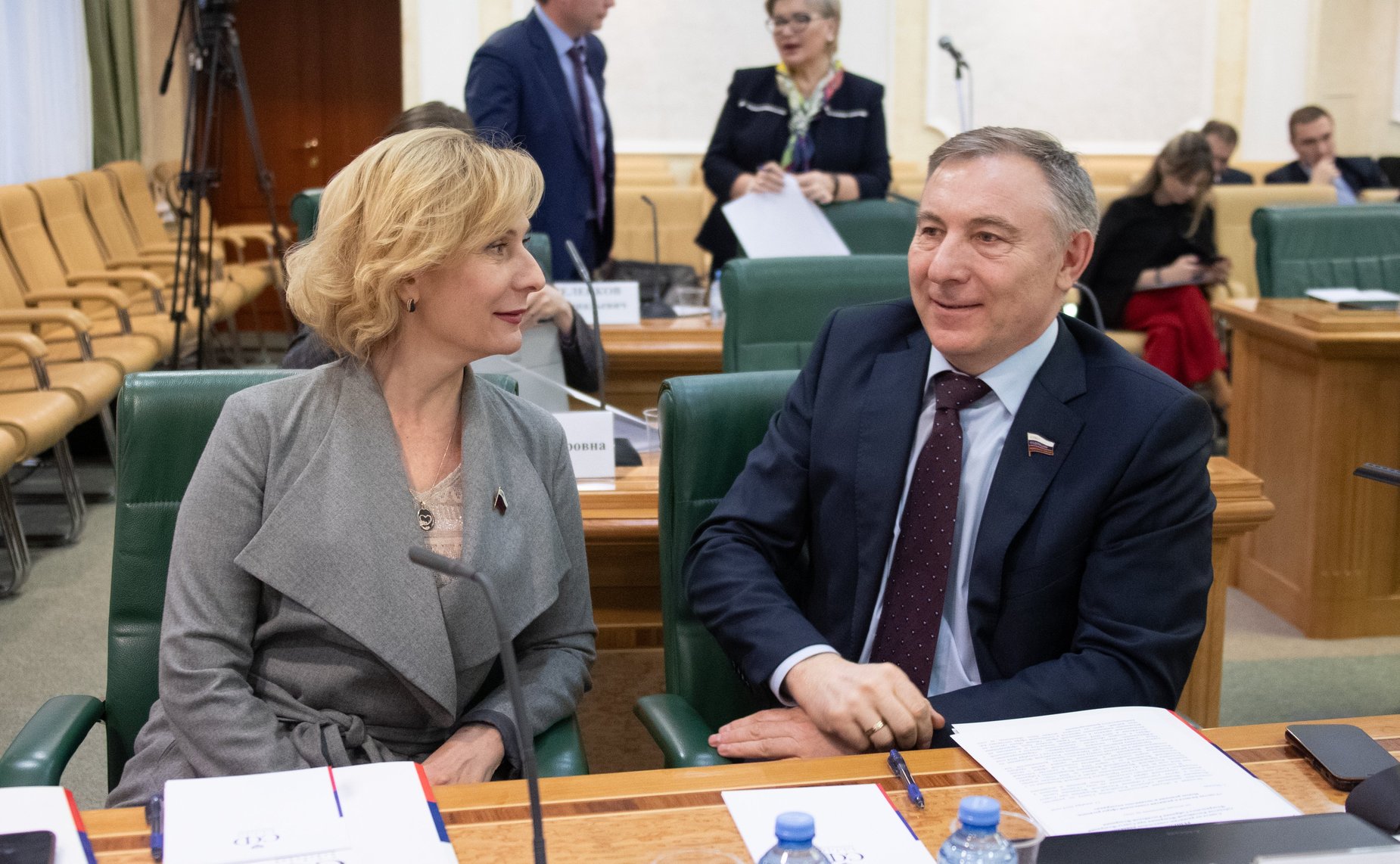 Инна Святенко и Александр Варфоломеев