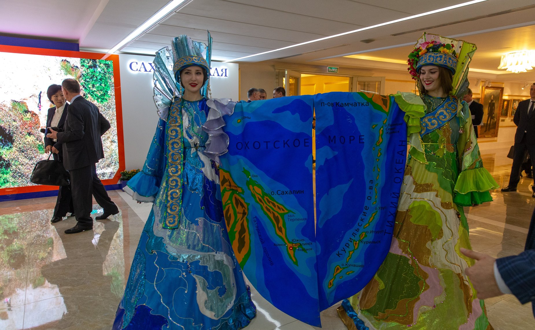 Открытие выставки Сахалинской области в Совете Федерации